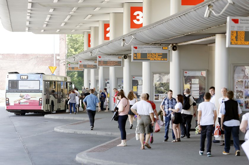 Dworzec autobusowy w Tarnowskich Górach