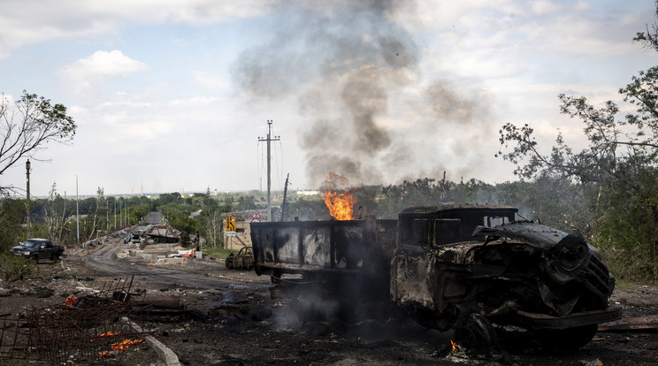 Az ukrán erők megsemmisítettek egy orosz támaszpontot Luhanszk megyében /Fotó: Northfoto