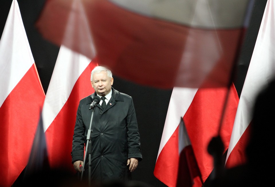 Kaczyński i Szydło świętują 11 listopada w Krakowie