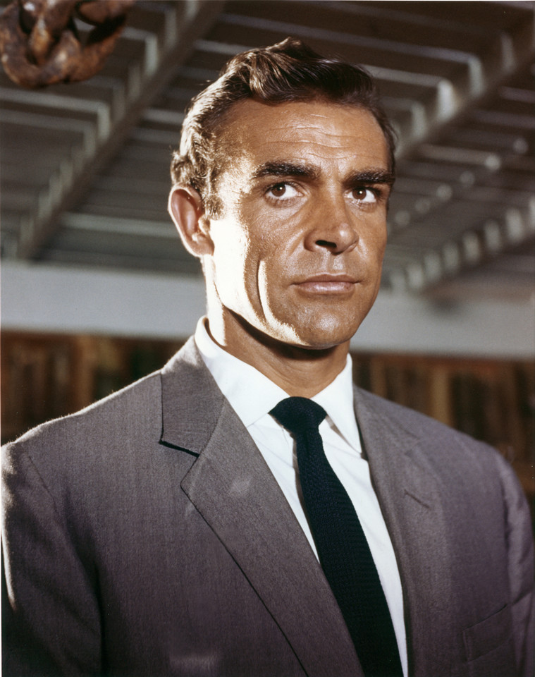 Sean Connery na planie "Dr No" w 1962 r.