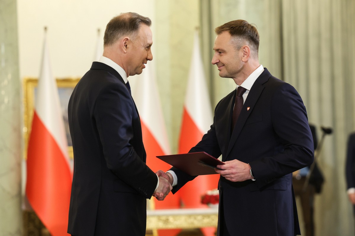 Andrzej Duda i Sławomir Nitras
