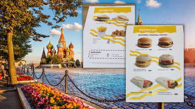 Niebawem nowa podróbka McDonald's w Rosji. Polka w Moskwie: kolejny lokal ma już podobne menu