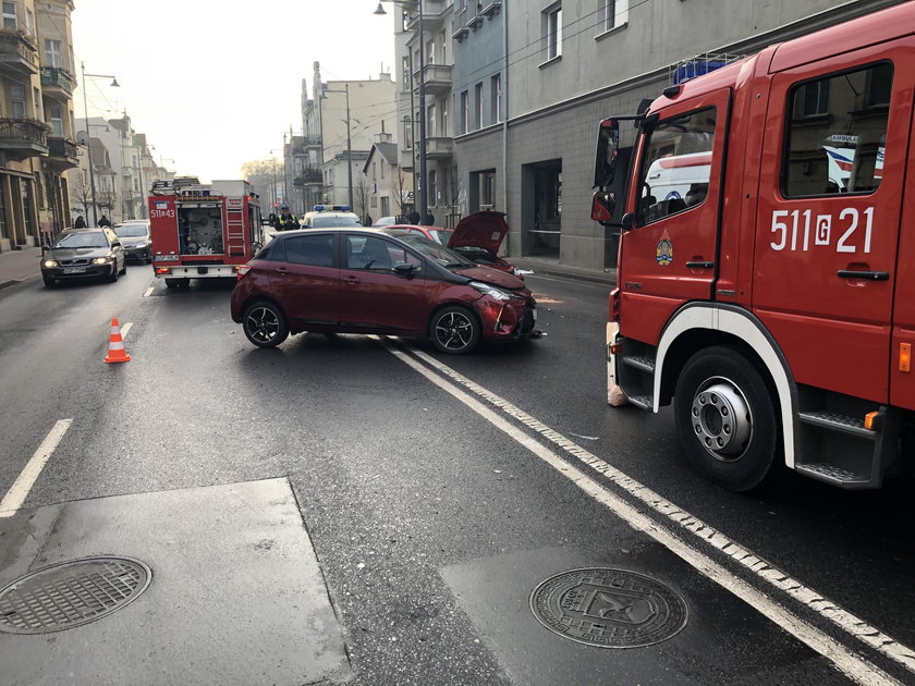 Groźny wypadek w Sopocie. Sześć osób poszkodowanych