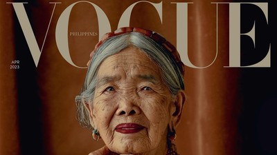 The oldest women on vogue magazine [Instagram/voguephillipines]