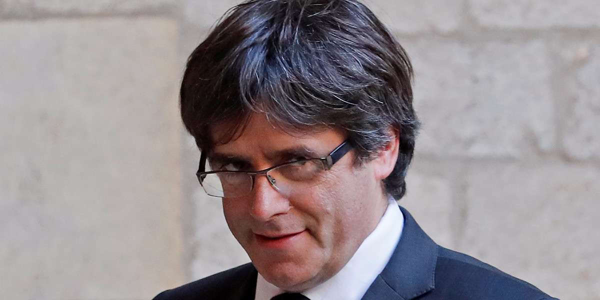 Catalan leader who declared 'I am not afraid' of arrest reportedly fled Spain