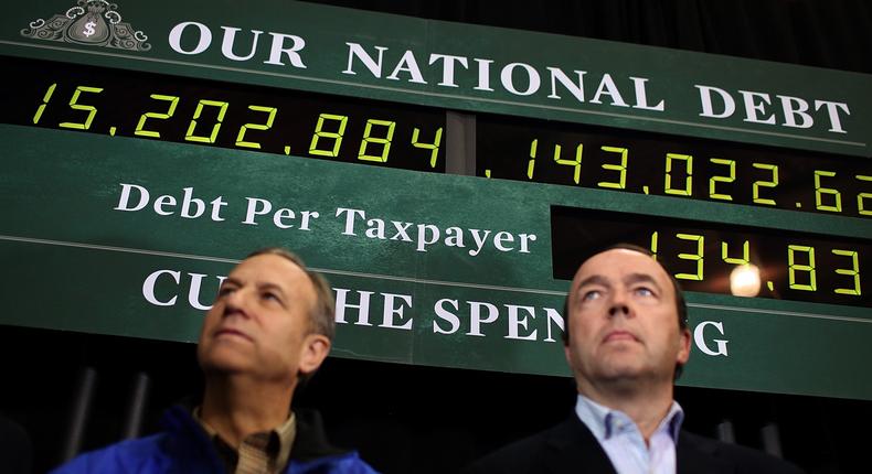 national debt clock