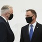 Jarosław Gowin i Andrzej Duda. 