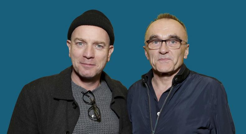 (L-R) Ewan McGregor and Danny Boyle.