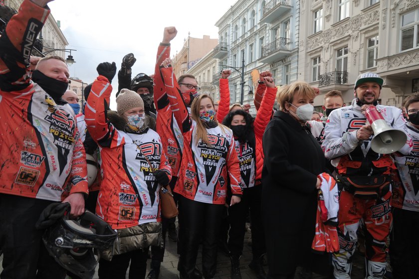 Maraton po życie przejechał przez Polskę dla Mai