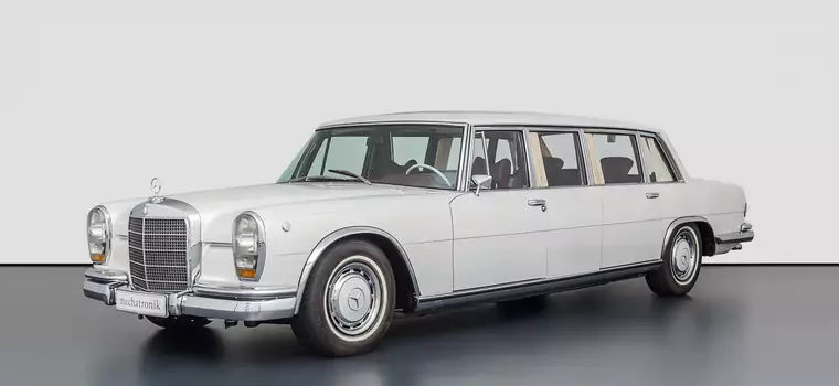 Mercedes 600 za 10 mln zł. Nadwozie retro skrywa kabinę z 2007 r.