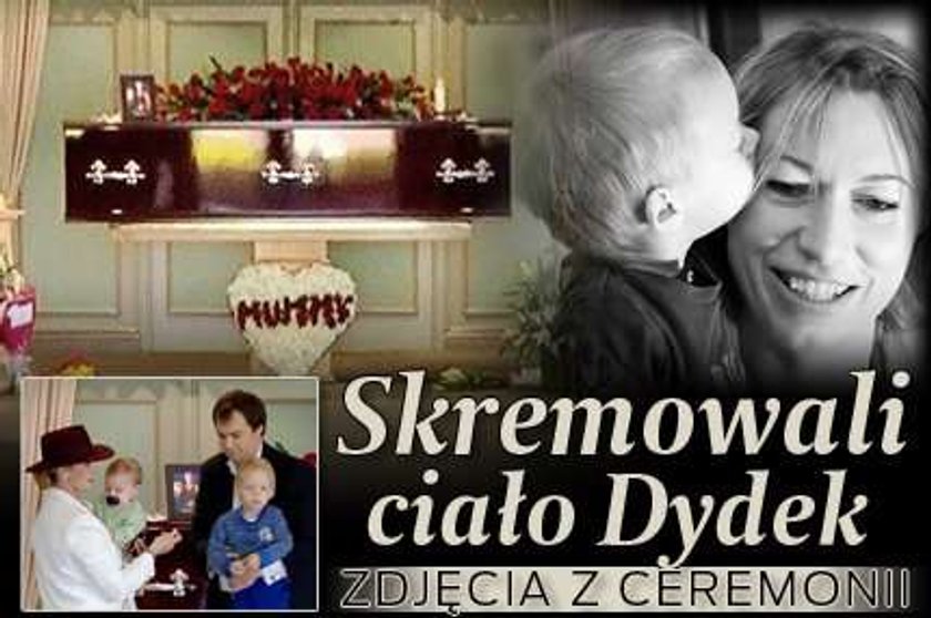 Skremowali ciało Dydek. Zdjęcia z ceremonii