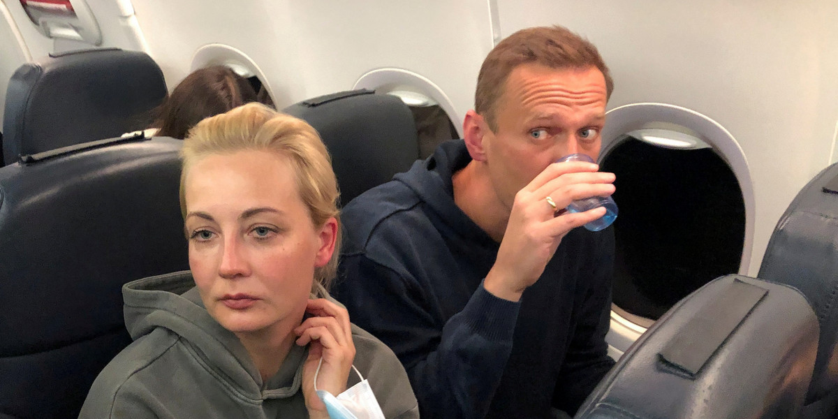Żona Nawalnego opuściła Rosję