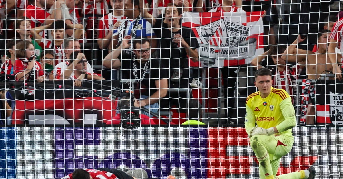 Liga Mistrzów. Kochalski nie zatrzymał Athletic. Pierwsza porażka Azerów