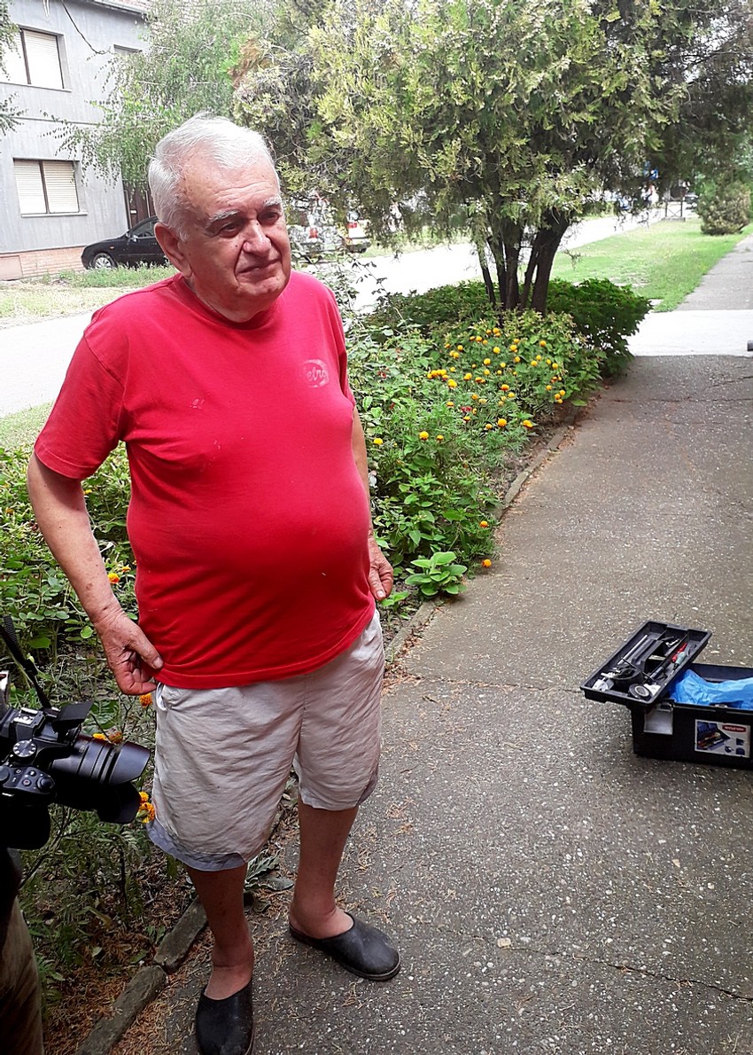 Komšija Đuro Borđoški u šoku zbog svega