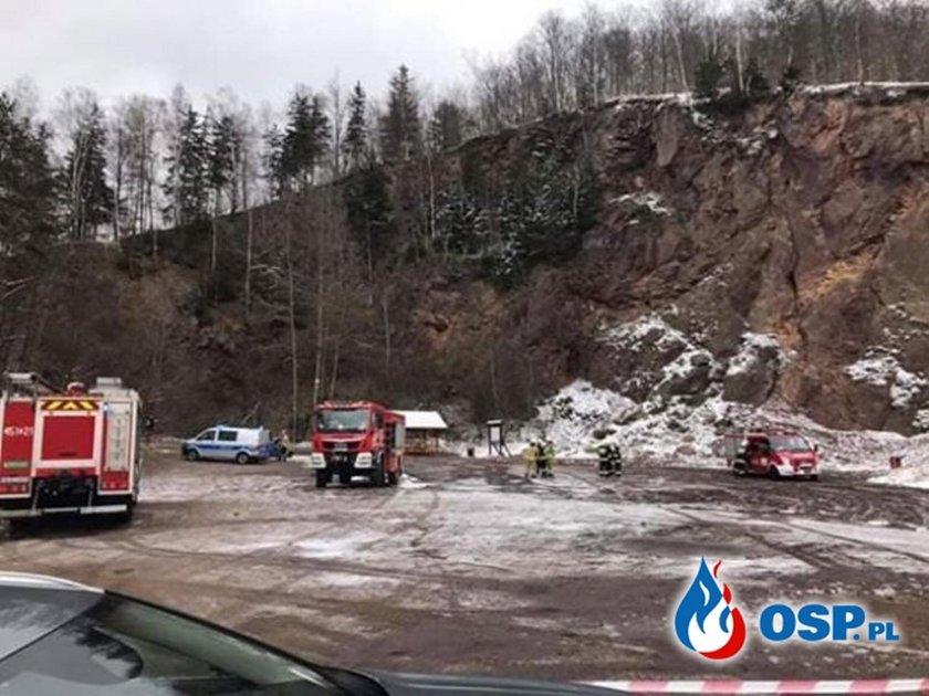 Tragedia w Lubawce. Znaleziono ciało w spalonym samochodzie