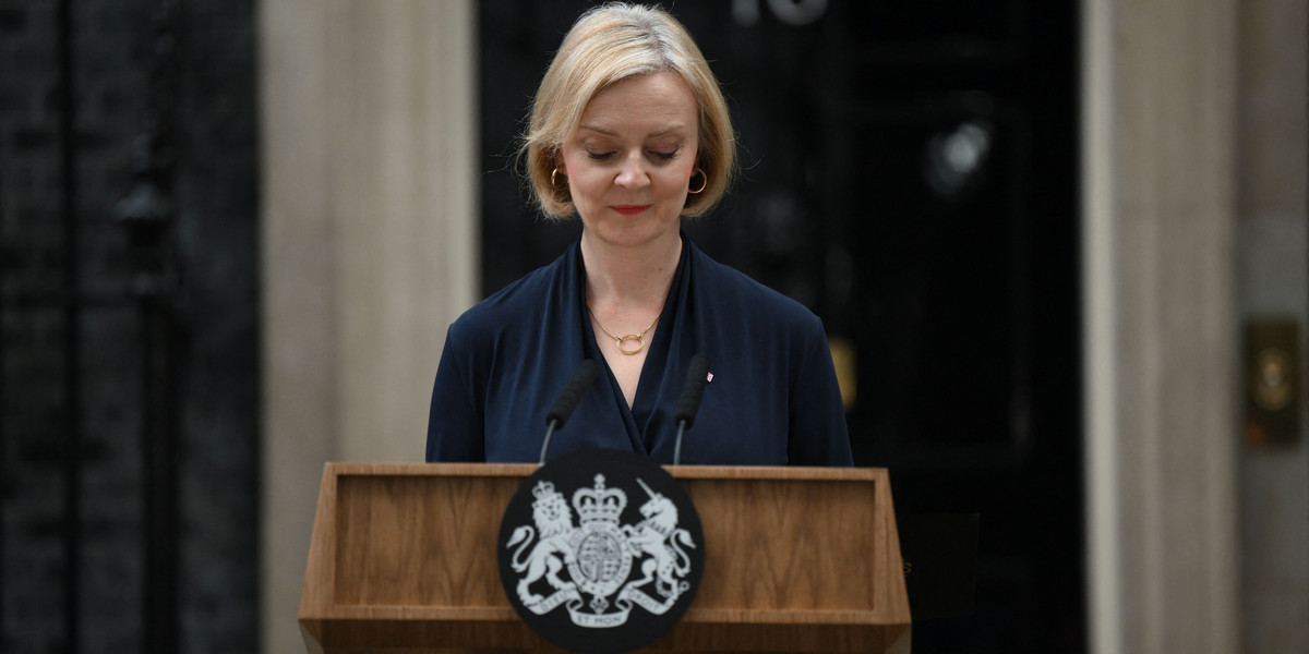 Brytyjska premier Liz Truss ogłosiła swoją rezygnację.