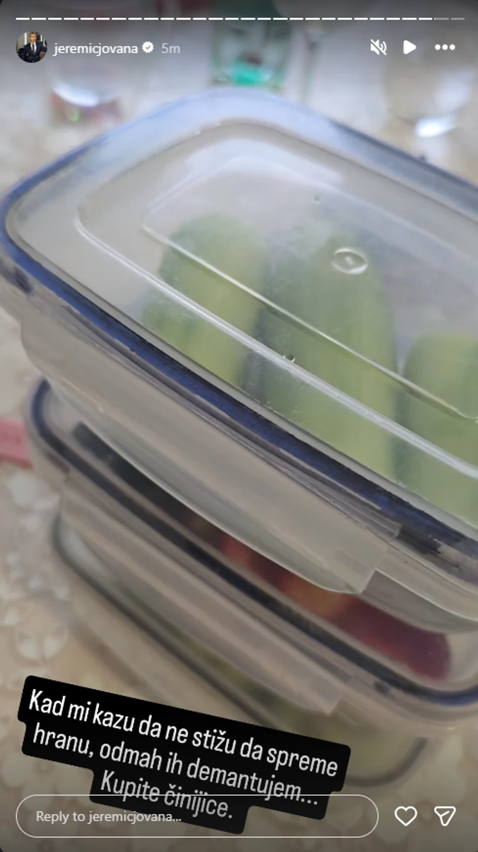 Užina Jovane Jeremić