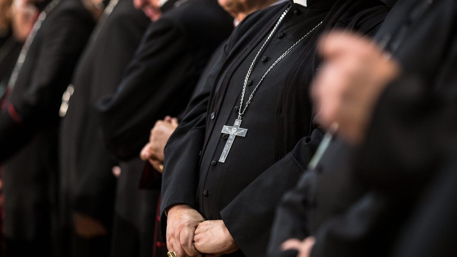 12.10.2017 Lublin . Biskupi podczas zebrania plenarnego Konferencji Episkopatu Polski na Katolickim Uniwersytecie Lubelskim .Fot. Jakub Orzechowski / Agencja Gazeta