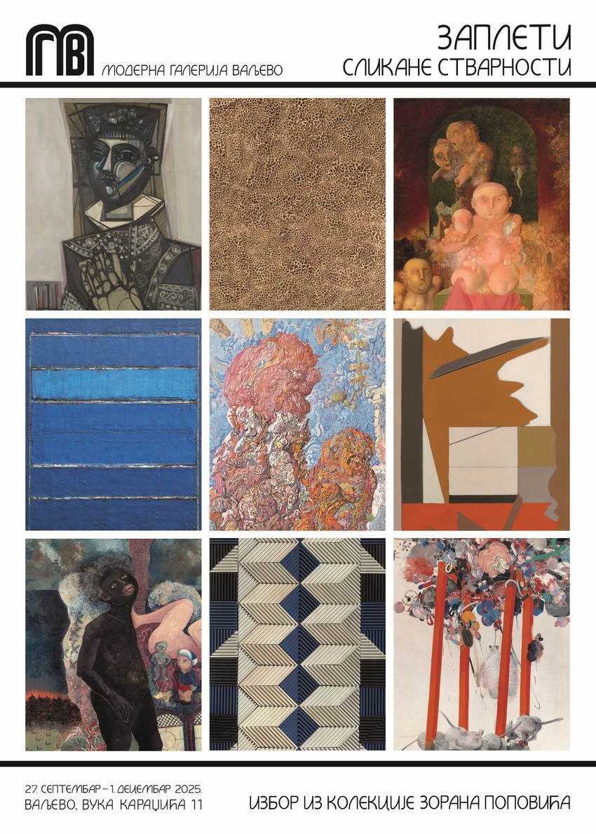 U Modernoj galeriji biće predstavljene slike 47 autora nastale u rasponu poslednje 72 godine