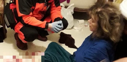 Katarzyna Grochola w kałuży krwi. Ratownicy uratowali jej życie