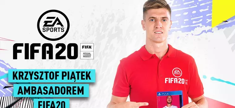 FIFA 20 - Krzysztof Piątek polskim ambasadorem gry