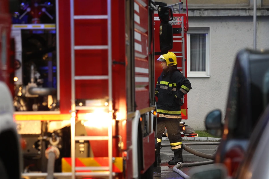 Požar Novi Beograd soliter