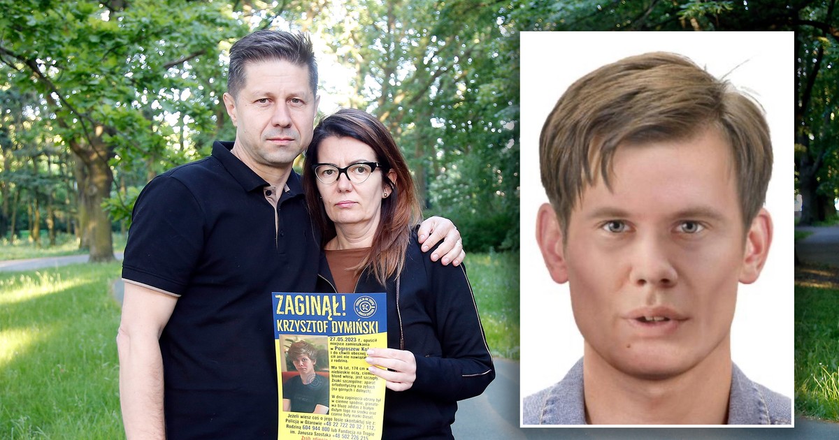 Tak dziś może wyglądać zaginiony Krzysztof Dymiński. Apel matki zaginionego