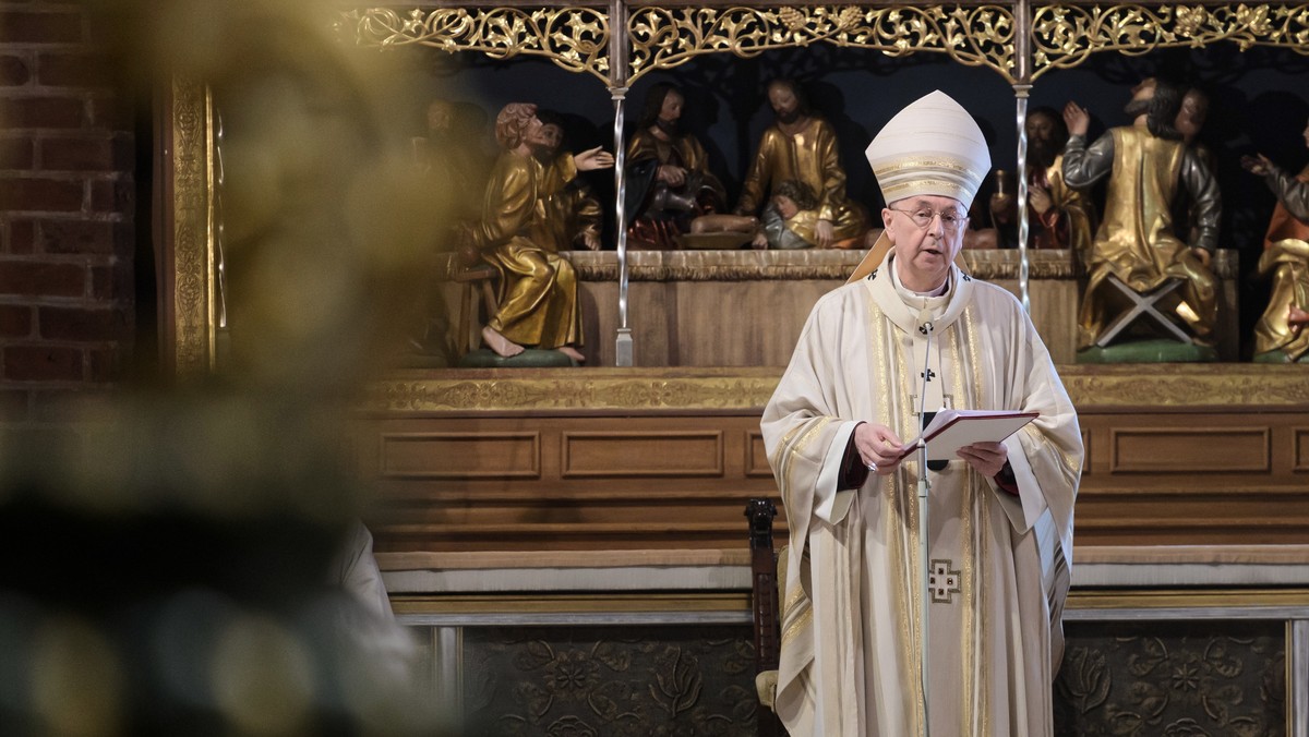 Arcybiskup Stanisław Gądecki, przewodniczący Konferencji Episkopatu Polski