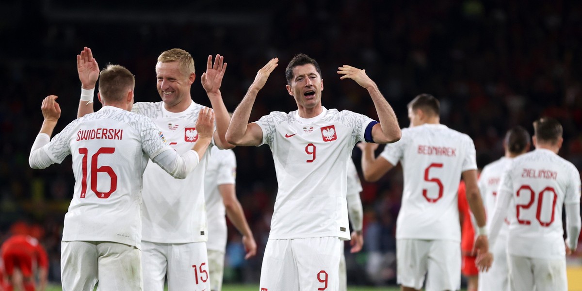 Robert Lewandowski potrafi zagrzewać do boju naszych piłkarzy!