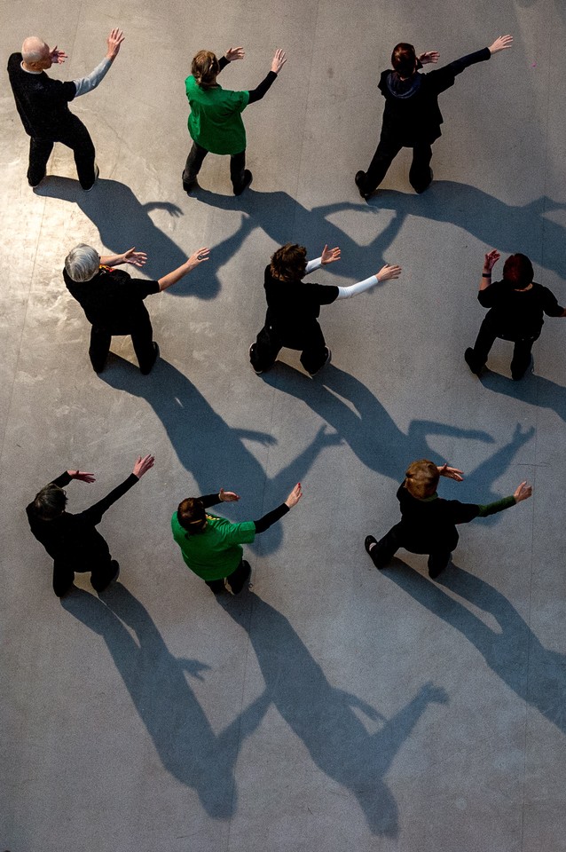 Zajęcia z Tai chi w Muzeum Narodowym we Wrocławiu