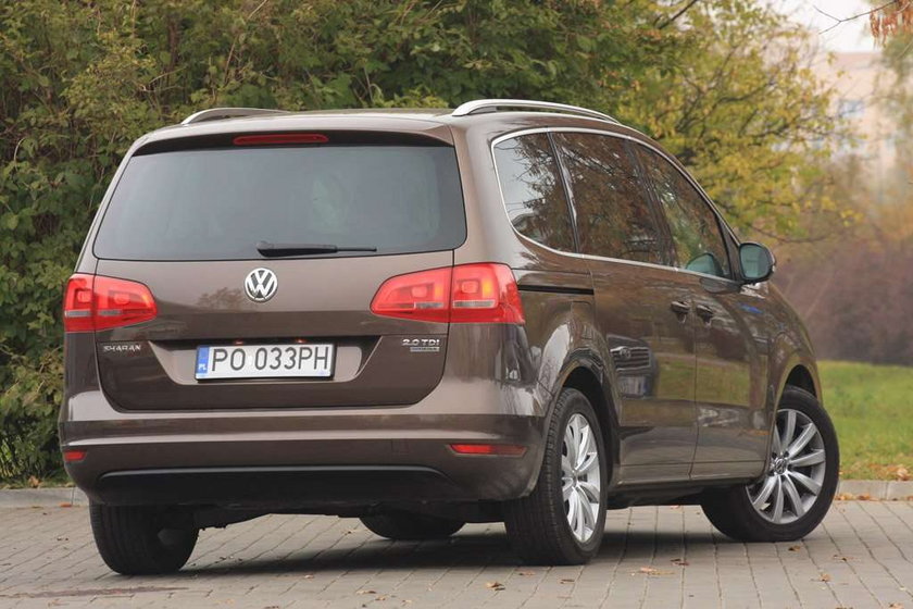 Volkswagen, auto, samochód, Sharan 2.0 TDI DSG Highline