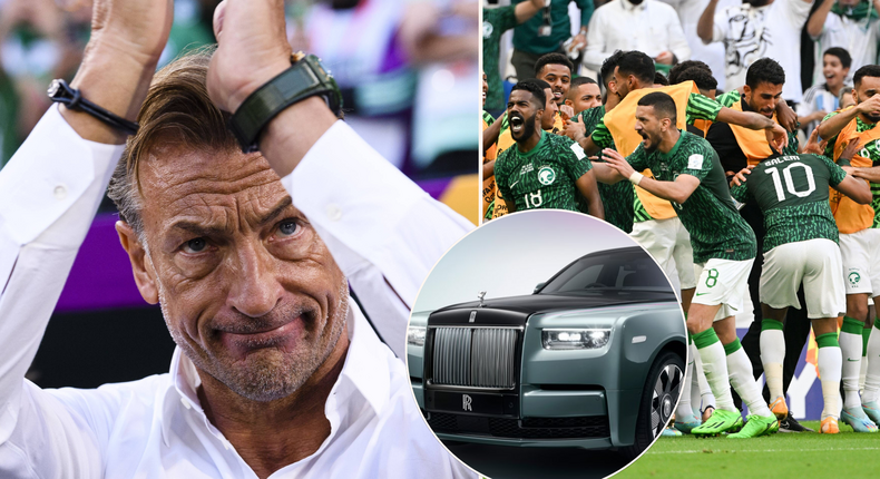 Saudi Arabi team denies rumors of Rolls Royce gift following famous win against Argentina 