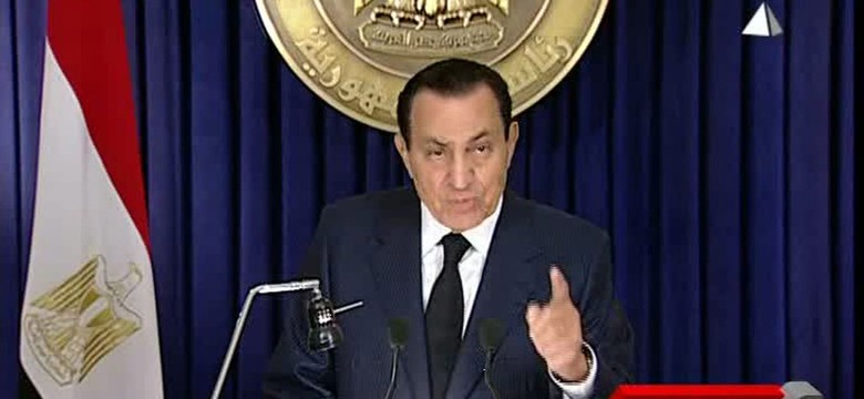 Mubarak: Mam dosyć. Chciałbym odejść, ale boję się chaosu