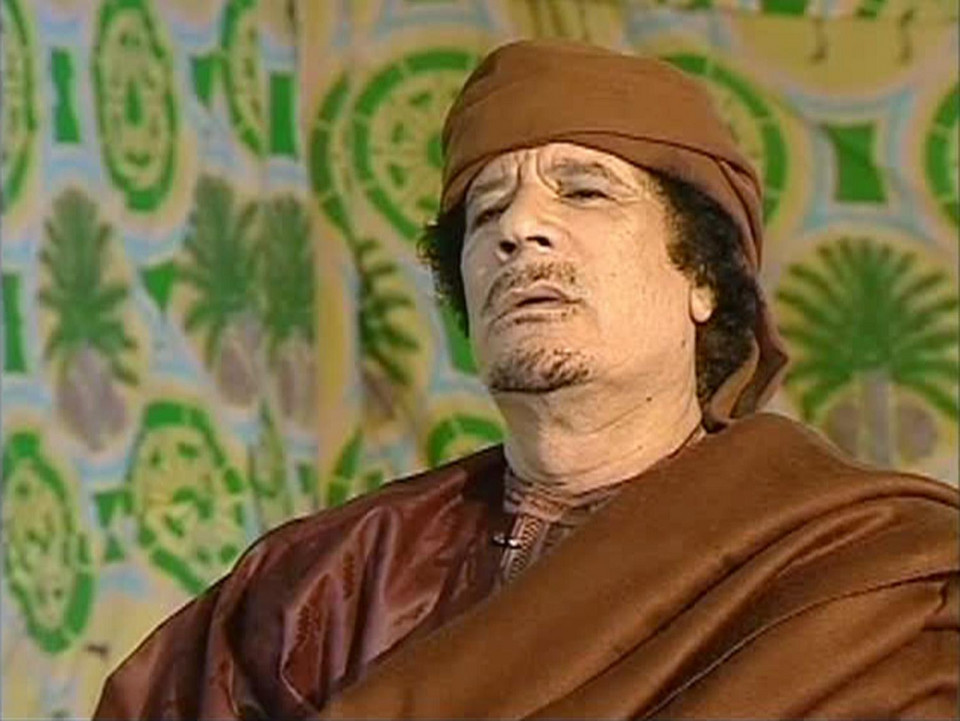 Muammar Kaddafi, fot. Reuters