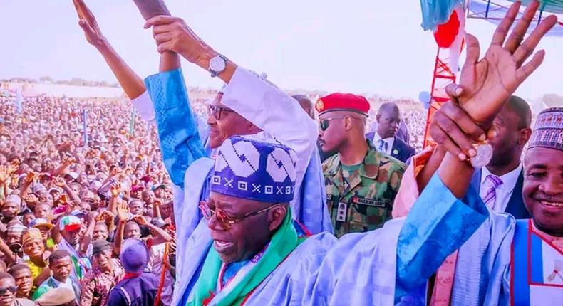 Tinubu is my candidate, vote for him - Buhari urges Sokoto voters. [NAN]