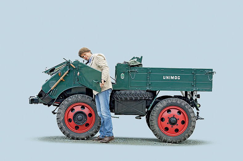 Rolnik kontra żołnierz - Unimog 2010 kontra Porsche 597 Jagdwagen