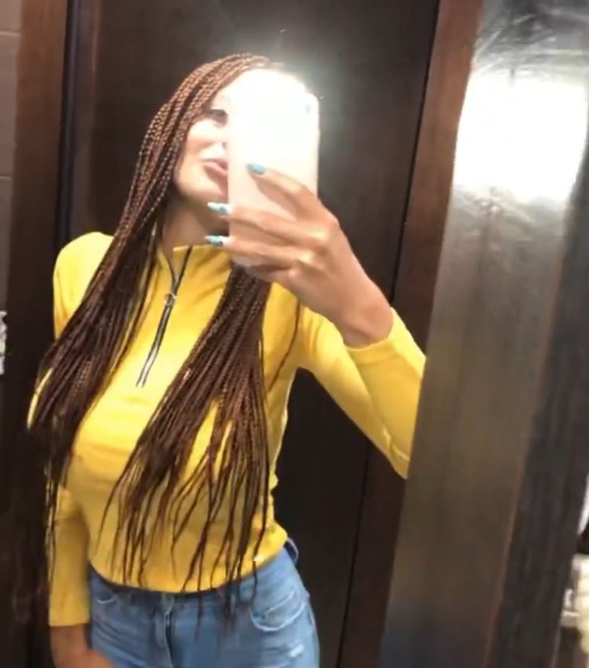 Kristina Penava sa pletenicama