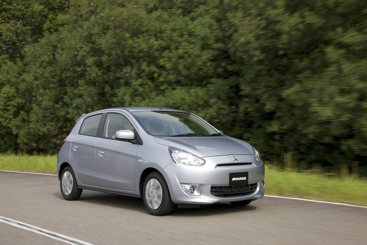 Mitsubishi mirage, który w Europie będzie dostępny jako space star