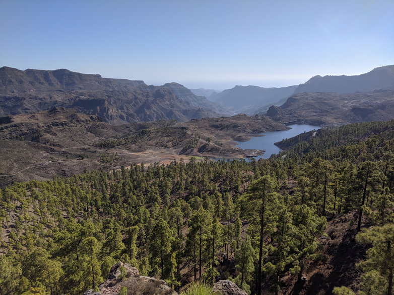 Gran Canaria. Park Przyrody Inagua.