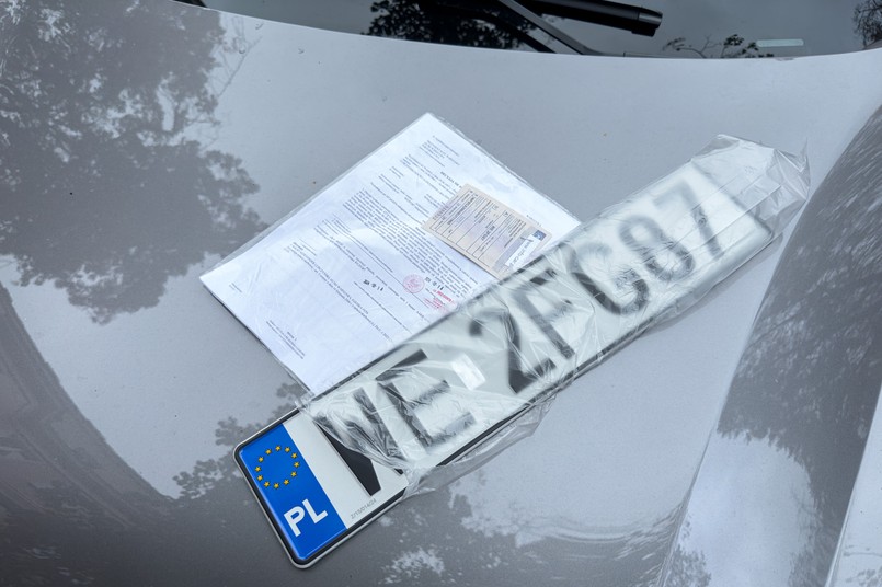 Rejestracja samochodu, tablice rejestracyjne