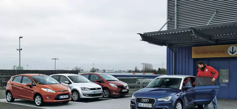 Audi A1 Sportback kontra Ford Fiesta, Volkswagen Polo i Toyota Yaris: mieszczuch z turbo czy bez?