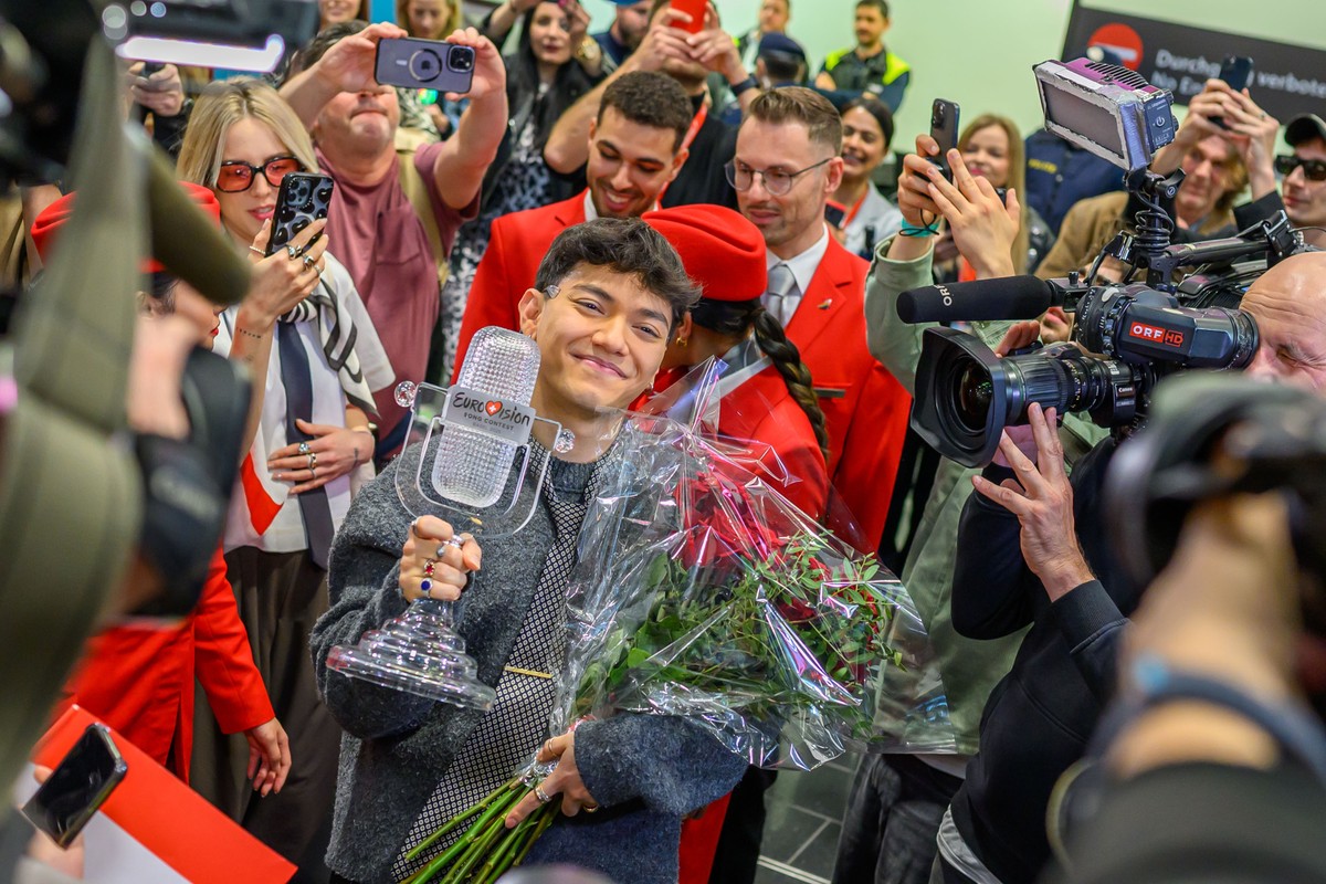 Zwycięzcą Eurowizji 2025 został JJ z Austrii z utworem "Wasted Love"