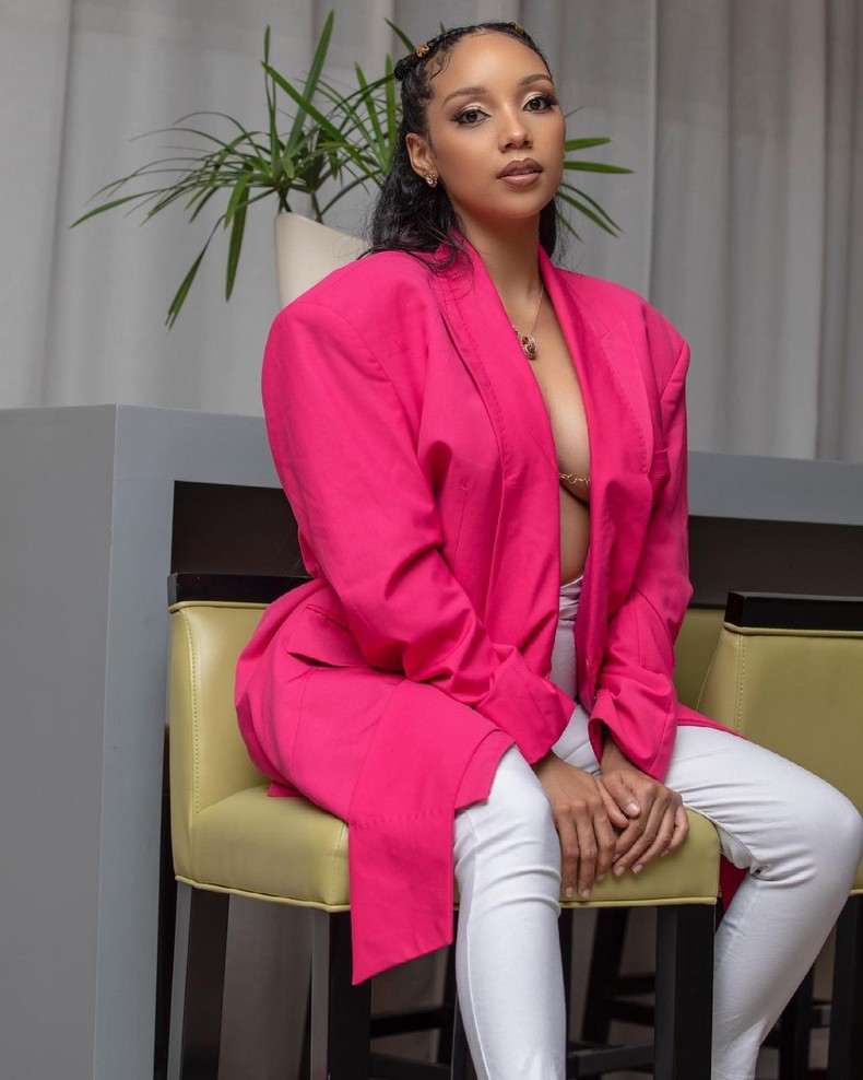 Kahush has a crush on media personality Tracy Wanjiru