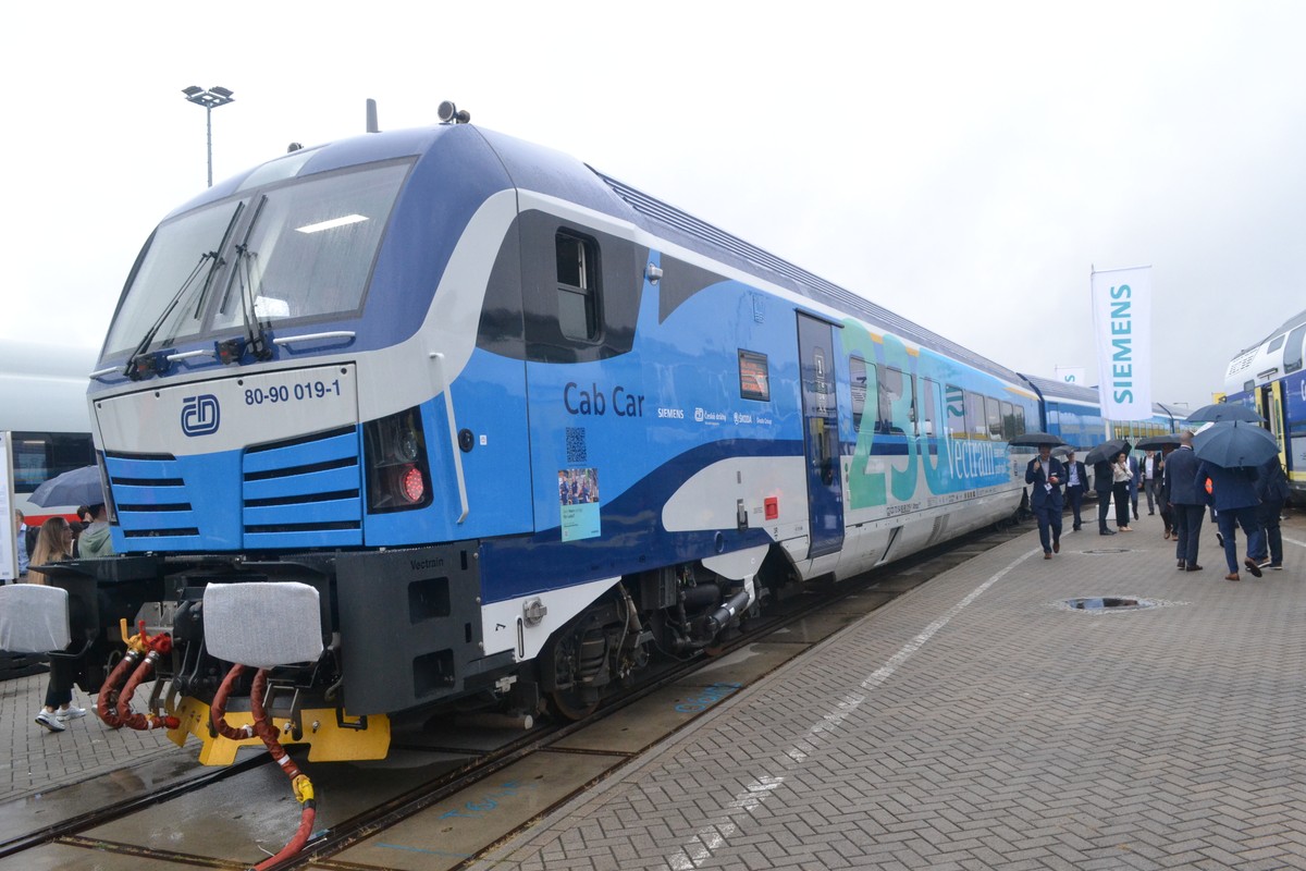 Skład Vectrain dla Kolei Czeskich. Fot. Krzysztof Śmietana