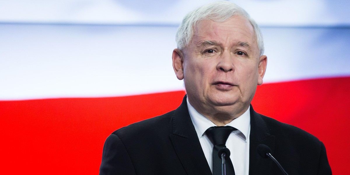 Prezes PiS Jarosław Kaczyński