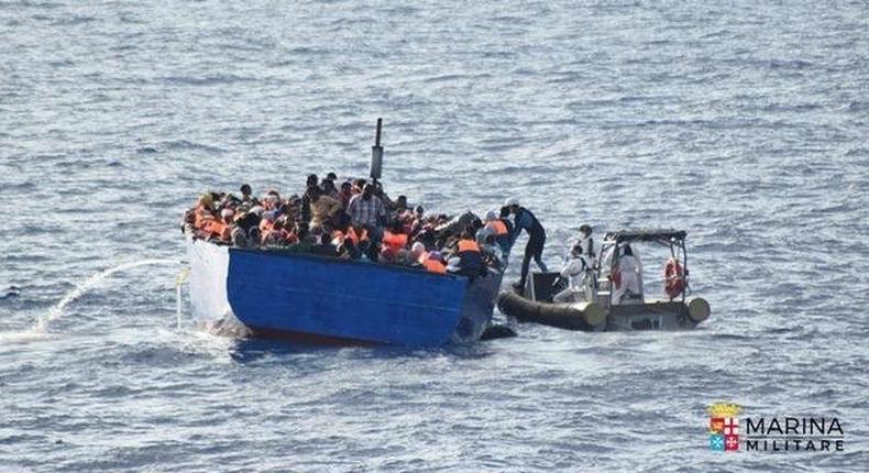 Migrants tell of horrors of voyage in Italy media campaign