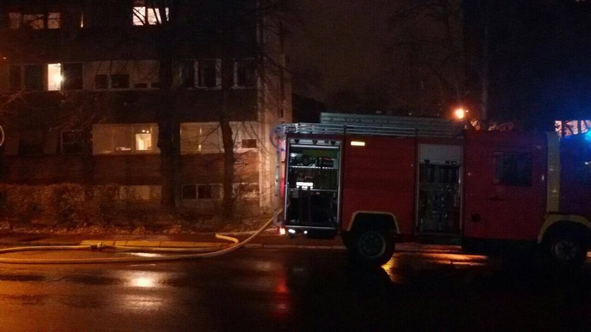 Gorela garsonjera u Lješkoj 63