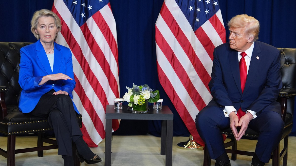 Donald Tramp i Ursula fon der Lajen 