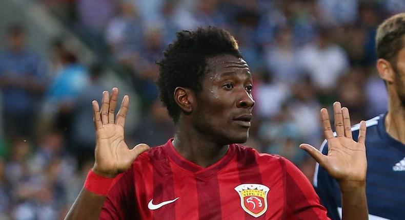 Asamoah Gyan: Ex-Ghana star earned £3 million per goal while playing in China