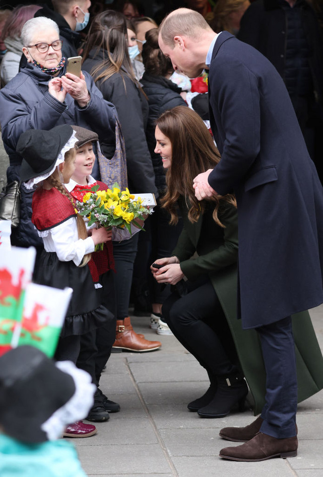 Kate Middleton i książę William z wizytą w Walii